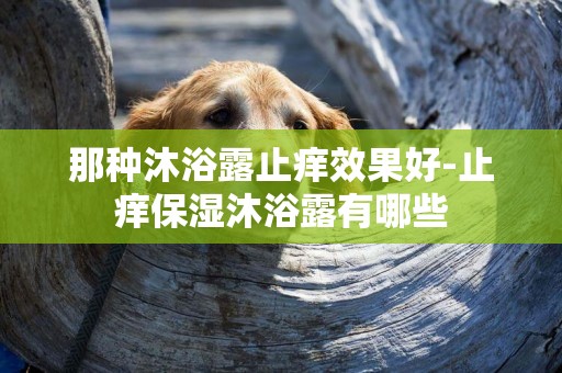 那種沐浴露止癢效果好-止癢保濕沐浴露有哪些