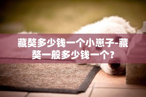 藏獒多少錢一個小崽子-藏獒一般多少錢一個？