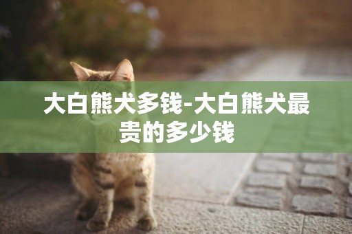 大白熊犬多錢-大白熊犬最貴的多少錢