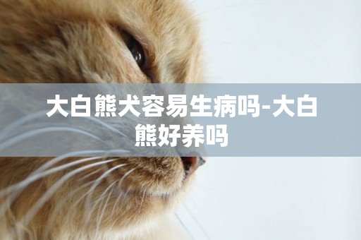 大白熊犬容易生病嗎-大白熊好養嗎