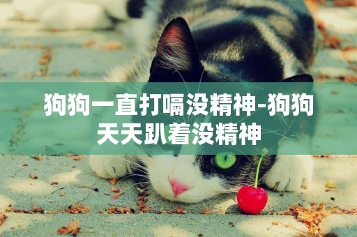 狗狗一直打嗝沒精神-狗狗天天趴著沒精神