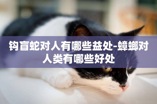 鉤盲蛇對人有哪些益處-蟑螂對人類有哪些好處