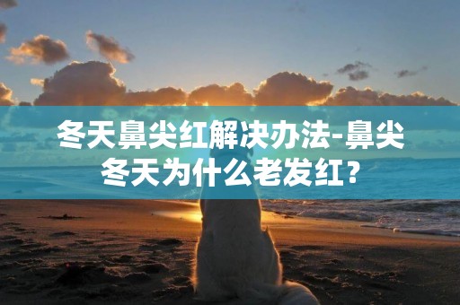 冬天鼻尖紅解決辦法-鼻尖冬天為什么老發紅？