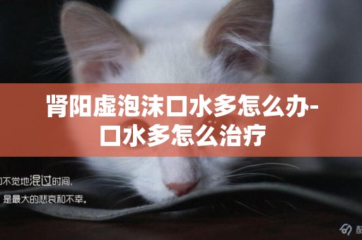 腎陽虛泡沫口水多怎么辦-口水多怎么治療