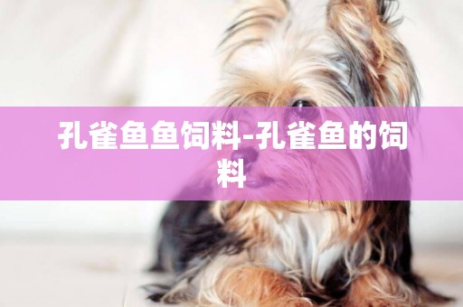 孔雀魚魚飼料-孔雀魚的飼料