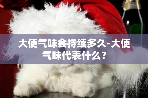 大便氣味會持續多久-大便氣味代表什么？
