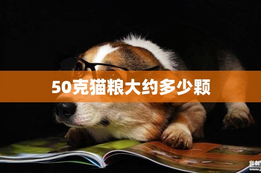 50克貓糧大約多少顆