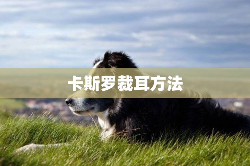 卡斯羅裁耳方法