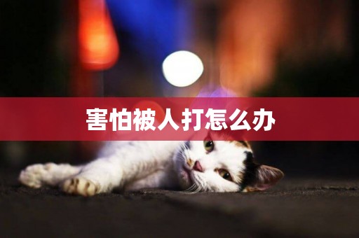 害怕被人打怎么辦