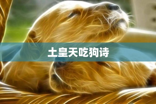 土皇天吃狗詩