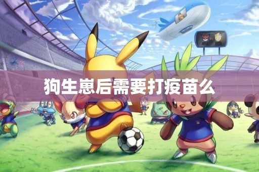 狗生崽后需要打疫苗么