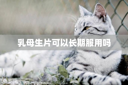 乳母生片可以長期服用嗎