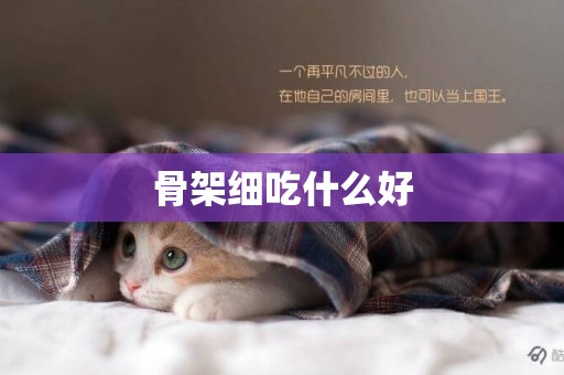 骨架細吃什么好