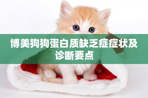 博美狗狗蛋白質缺乏癥癥狀及診斷要點