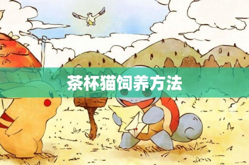 茶杯貓飼養方法