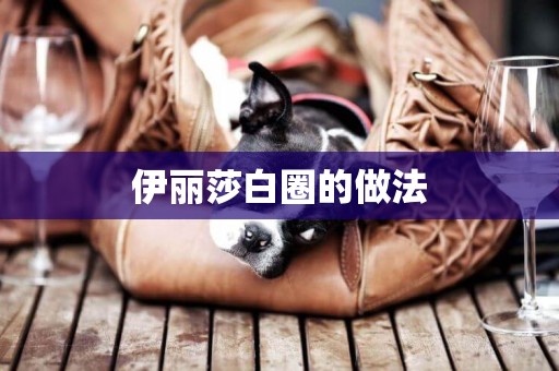 伊麗莎白圈的做法