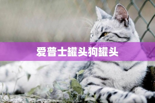 愛普士罐頭狗罐頭