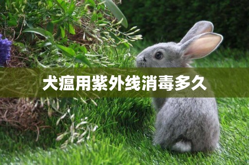 犬瘟用紫外線消毒多久