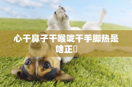 心干鼻子干喉嚨干手腳熱是啥正狀