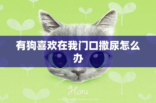有狗喜歡在我門口撒尿怎么辦