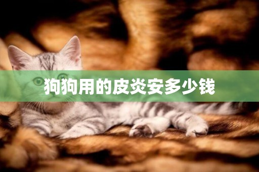 狗狗用的皮炎安多少錢