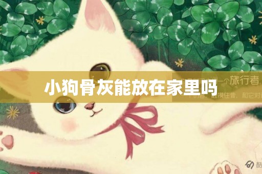 小狗骨灰能放在家里嗎