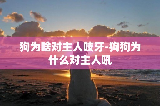 狗為啥對主人吱牙-狗狗為什么對主人吼