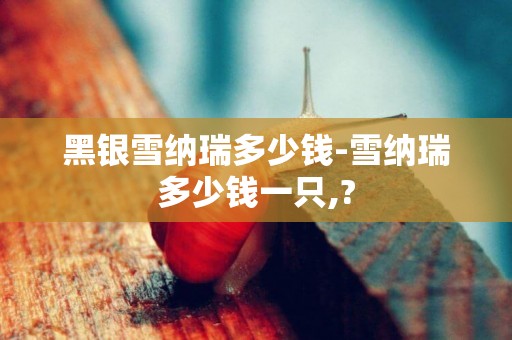 黑銀雪納瑞多少錢-雪納瑞多少錢一只,?