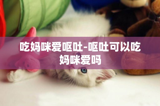 吃媽咪愛嘔吐-嘔吐可以吃媽咪愛嗎