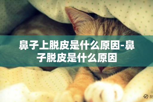 鼻子上脫皮是什么原因-鼻子脫皮是什么原因