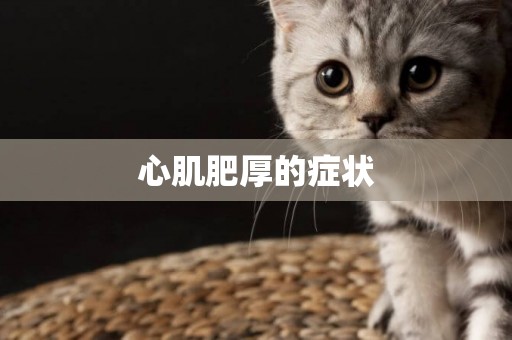 心肌肥厚的癥狀