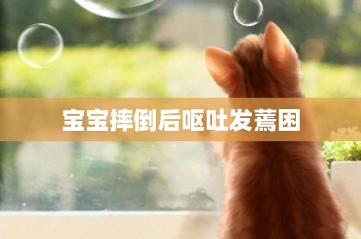 寶寶摔倒后嘔吐發蔫困