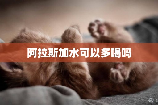 阿拉斯加水可以多喝嗎