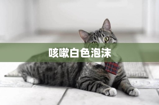 咳嗽白色泡沫