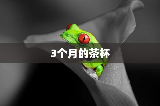 3個月的茶杯