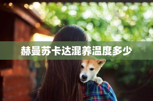 赫曼蘇卡達混養溫度多少