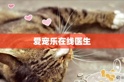 愛寵樂在線醫生