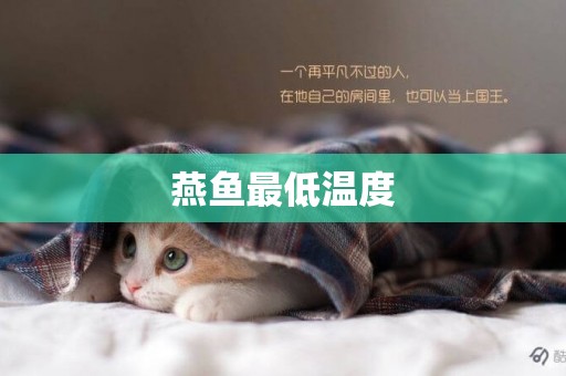 燕魚最低溫度