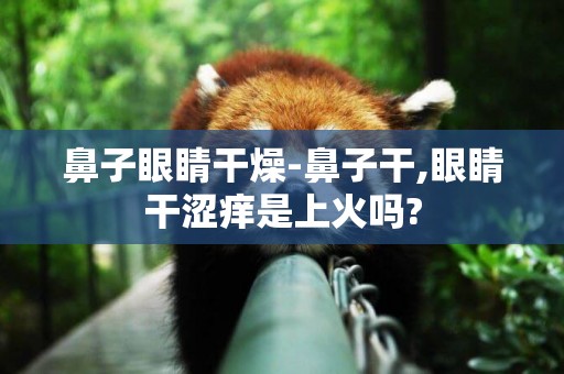 鼻子眼睛干燥-鼻子干,眼睛干澀癢是上火嗎?