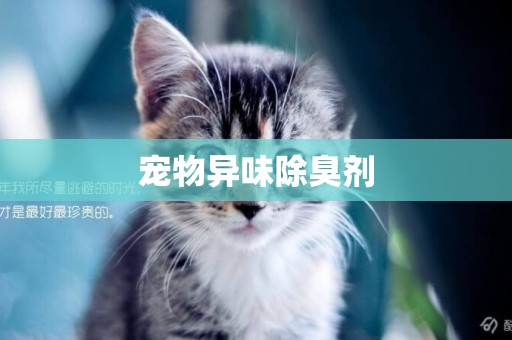 寵物異味除臭劑