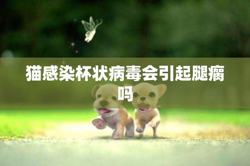 貓感染杯狀病毒會引起腿瘸嗎