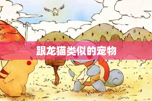 跟龍貓類似的寵物