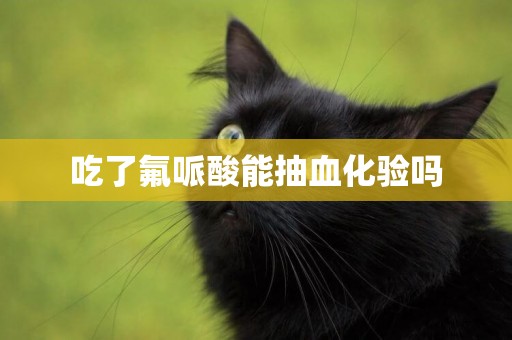 吃了氟哌酸能抽血化驗嗎