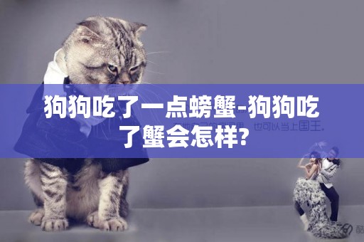 狗狗吃了一點螃蟹-狗狗吃了蟹會怎樣?