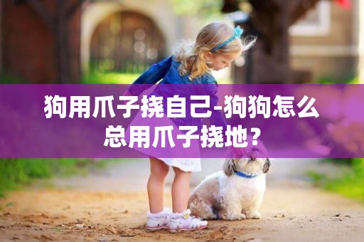 狗用爪子撓自己-狗狗怎么總用爪子撓地？