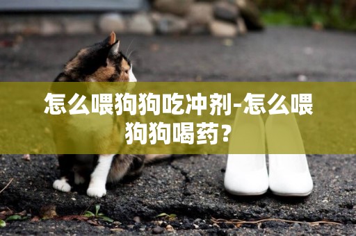 怎么喂狗狗吃沖劑-怎么喂狗狗喝藥？