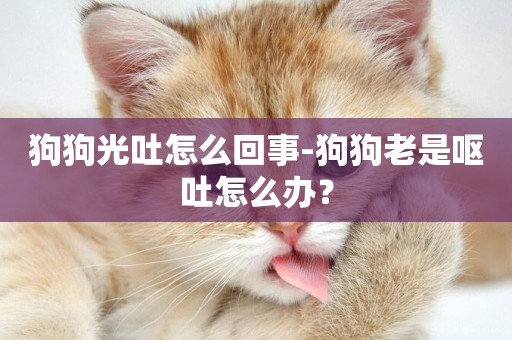 狗狗光吐怎么回事-狗狗老是嘔吐怎么辦？
