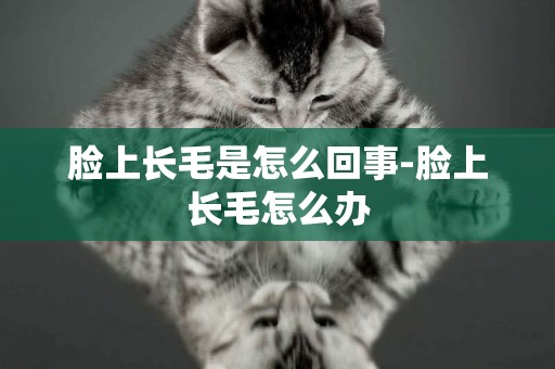 臉上長毛是怎么回事-臉上長毛怎么辦