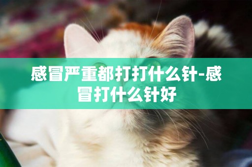 感冒嚴重都打打什么針-感冒打什么針好