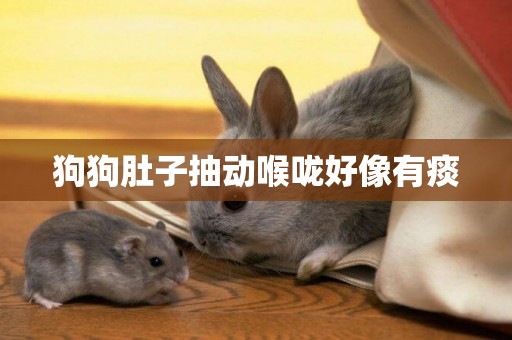 狗狗肚子抽動喉嚨好像有痰